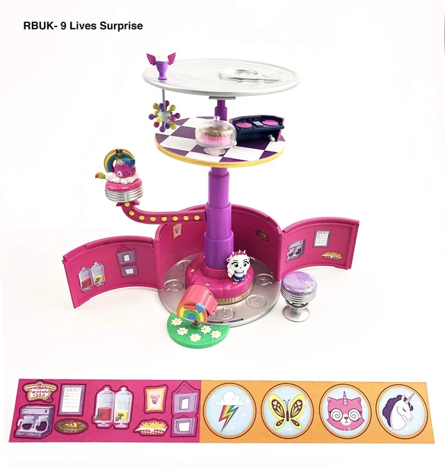 Alt view image 5 of 6 - Rainbow Butterfly Unicorn Kitty 9 Lives Surprise. Styles May Vary from Shown, Multi Colered