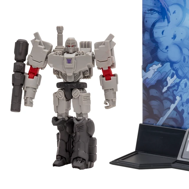 Alt view image 4 of 6 - McFarlane Toys - Transformers Page Punchers 2pk Optimus Prime and Megatron 3in Action Figures with 2 Comics