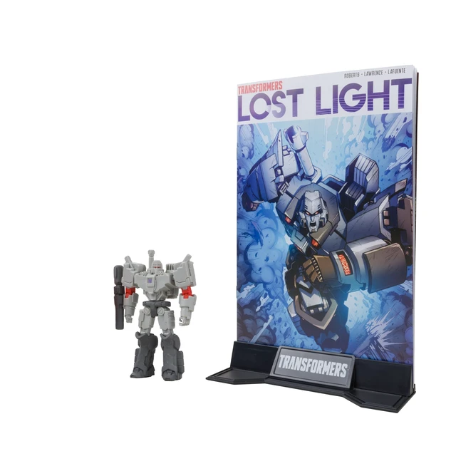 Alt view image 6 of 6 - McFarlane Toys - Transformers Page Punchers 2pk Optimus Prime and Megatron 3in Action Figures with 2 Comics