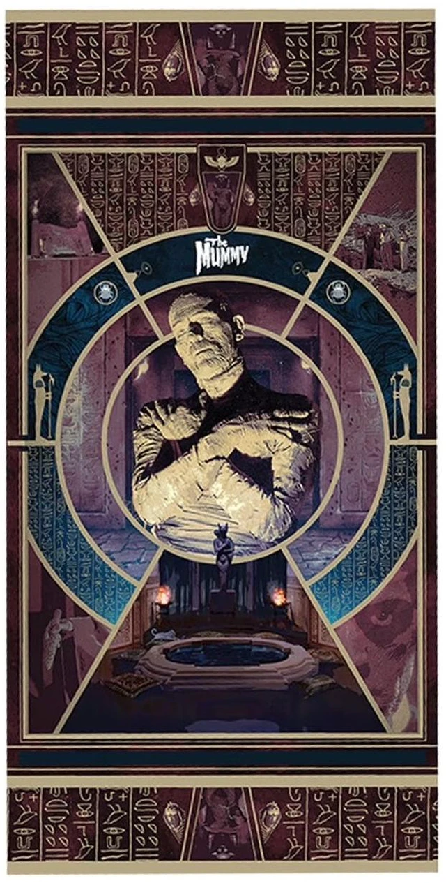 Main image of Factory Brands Universal Monsters - The Mummy Beach / Bath Towel