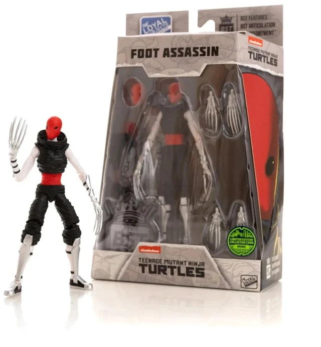 Main image of Teenage Mutant Ninja Turtles TMNT BST AXN IDW Series 2 Foot Clan Assassin Figure