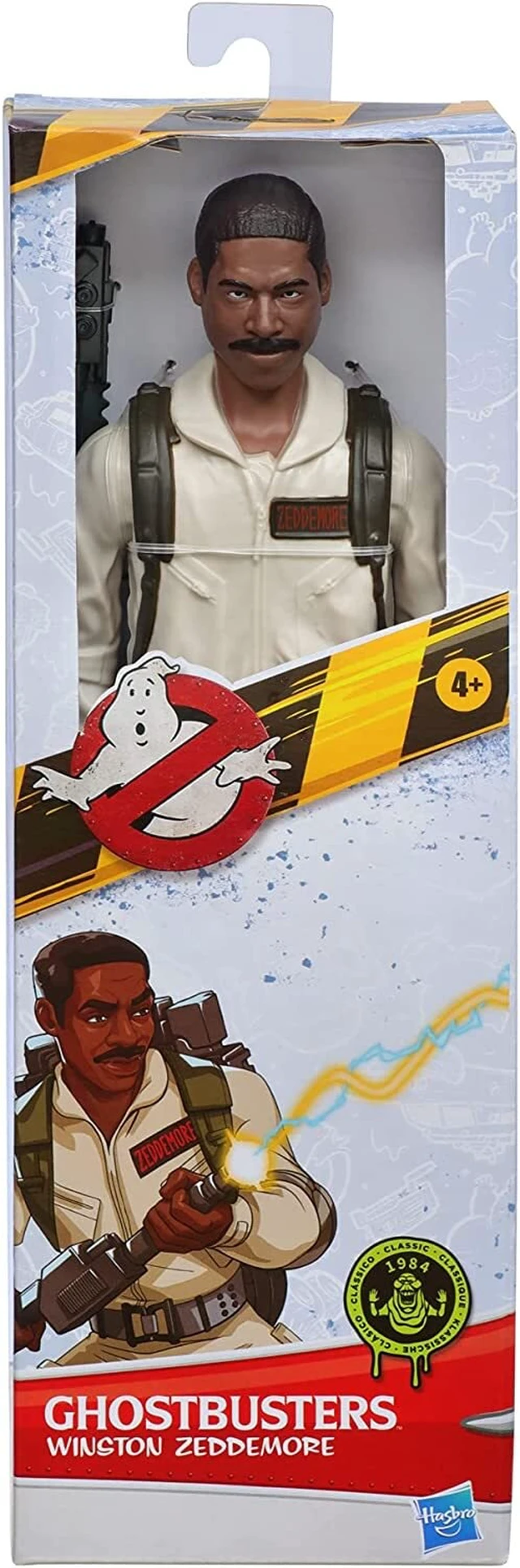 Alt view image 6 of 7 - HASBRO GHOSTBUSTERS CLASSIC 1984 WINSTON ZEDDEMORE 12" ACTION FIGURE