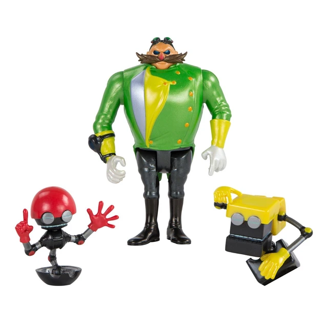 Alt view image 3 of 3 - tomy t22566 sonic 3" figure diorama parallel universe villain, cubot & orbot, multicolor, 3 3"