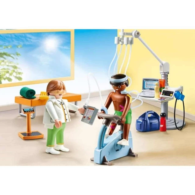 Alt view image 2 of 2 - Playmobil Physical Therapist Playset