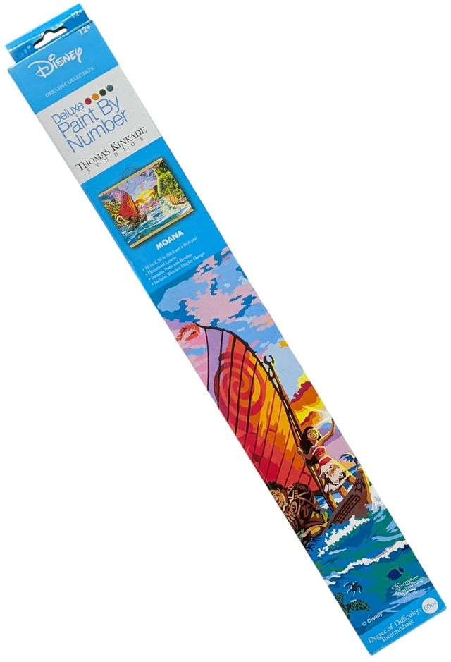 Main image of Cra-Z-Art Disney Dreams Collection "Moana" paint by number kit