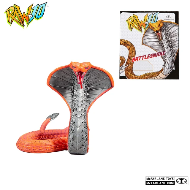 Alt view image 7 of 7 - McFarlane Toys RAW10 Series Battlesnake