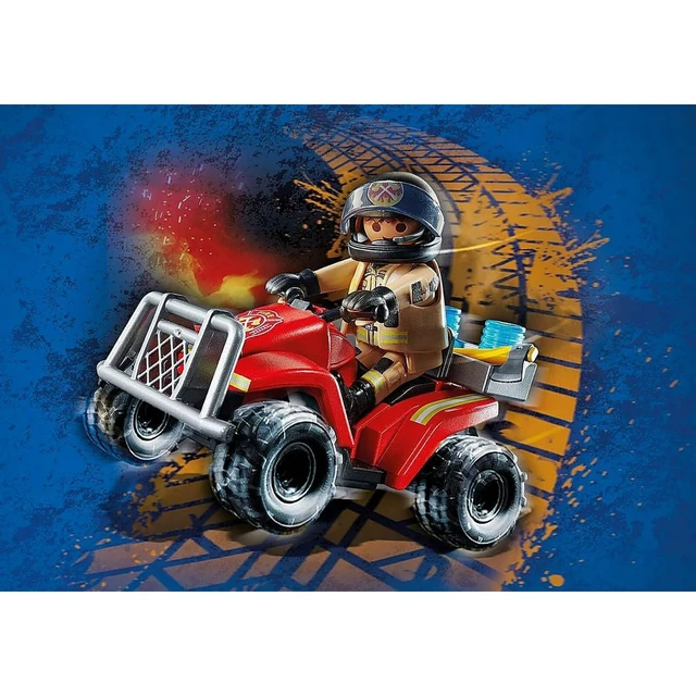 Alt view image 2 of 3 - PLAYMOBIL #71090 Fire Rescue Quad