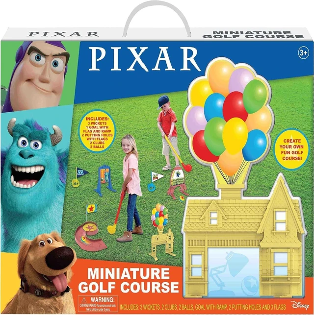 Main image of Pixar Miniature Putt Golf Course Set