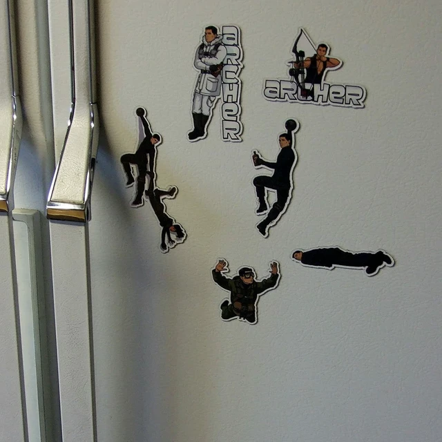 Alt view image 2 of 2 - Factory Entertainment Archer Magnet Set A (Assorted)