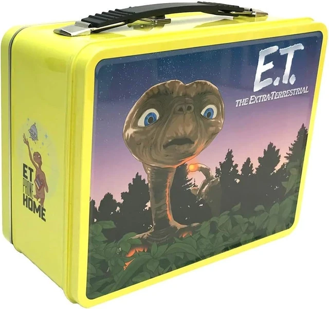 Alt view image 2 of 2 - Factory Entertainment E.T. Retro Style Tin Tote, 6"