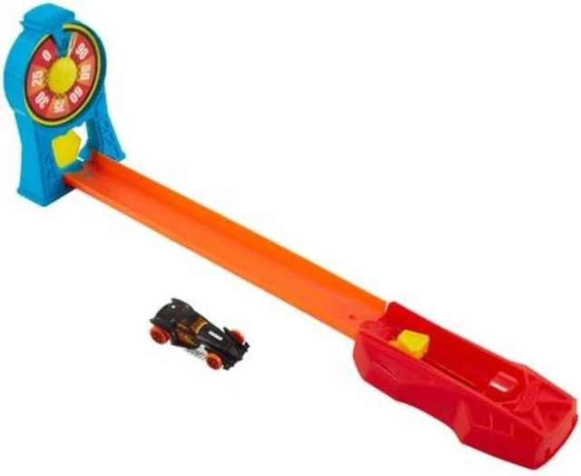 Alt view image 3 of 3 - Hot Wheels Stunt Tracks Spin & Score Racing Set