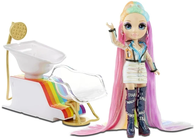 Alt view image 3 of 7 - Rainbow Surprise Salon Playset