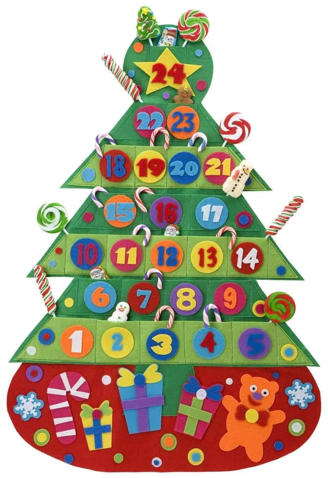 Main image of ALEX Toys Craft Crafty Advent Calendar Christmas Craft Kit