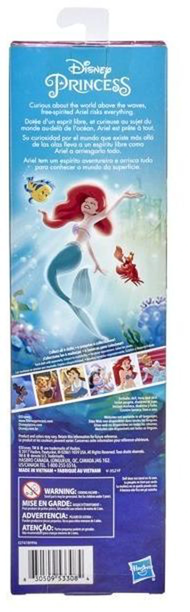 Alt view image 2 of 2 - Disney Princess Ariel Fashion Doll