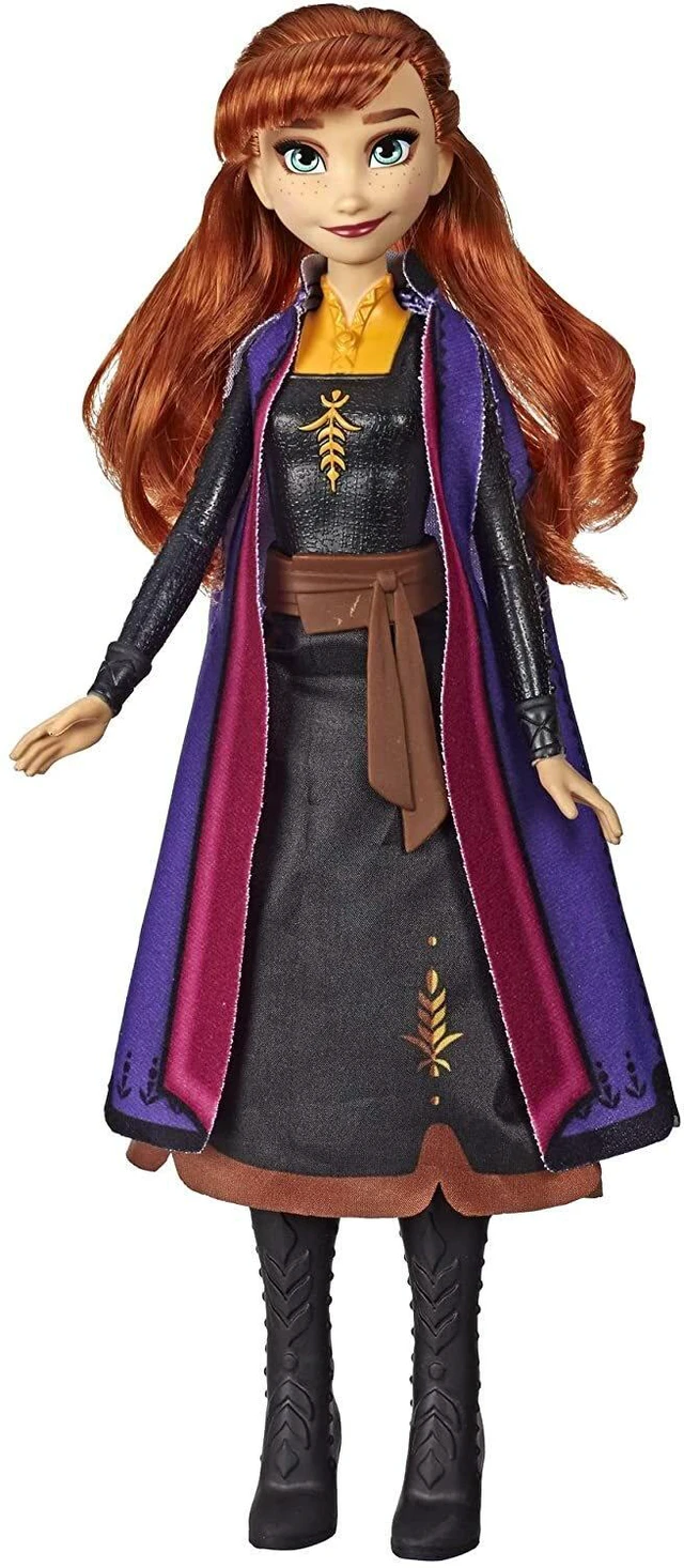 Alt view image 2 of 2 - Disney Frozen Anna Autumn Swirling Adventure Fashion Doll That Lights Up