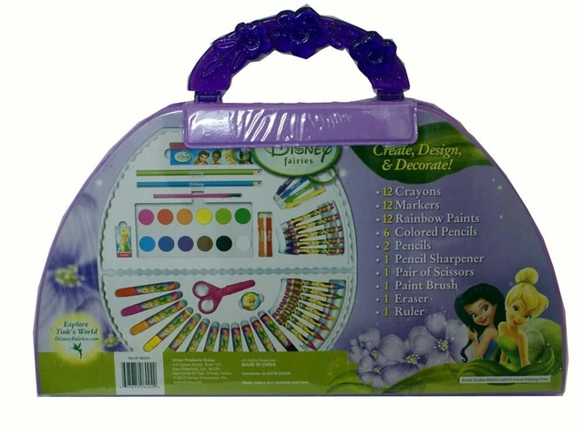 Alt view image 2 of 4 - Disney Fairies Take-a-long Purse Art Set