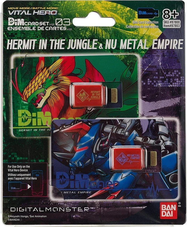 Main image of Vital Hero - DIM Card Pack (Hermit in The Jungle & Nu Metal Empire)