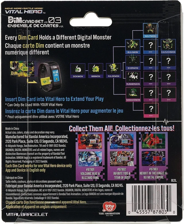 Alt view image 2 of 2 - Vital Hero - DIM Card Pack (Hermit in The Jungle & Nu Metal Empire)