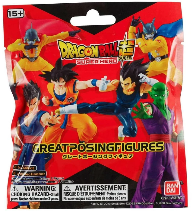 Main image of Dragon Ball Super Hero Great Posing Figures Blind Pack