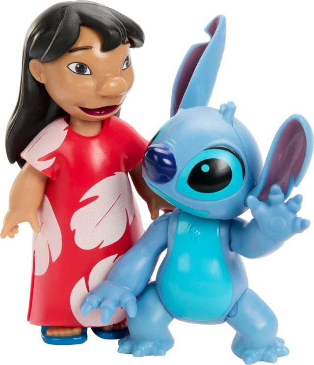 Alt view image 3 of 6 - Mattel Disney Lilo & Stitch Storytellers Set of 3 Action Figures, Finding Ohana Collectible Toy Pack with Lilo, Stitch & Experiment 626