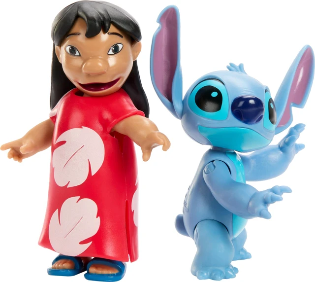 Alt view image 4 of 6 - Mattel Disney Lilo & Stitch Storytellers Set of 3 Action Figures, Finding Ohana Collectible Toy Pack with Lilo, Stitch & Experiment 626