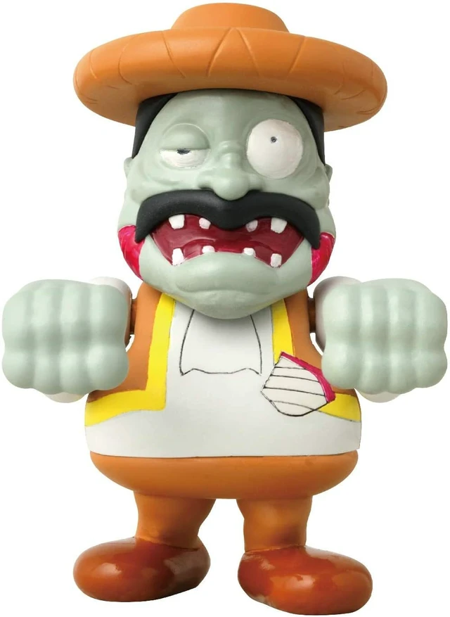 Alt view image 2 of 5 - Bandai World of Zombies 2-Pack 2.5" Figure Mezico Mariachi and Secret Figure