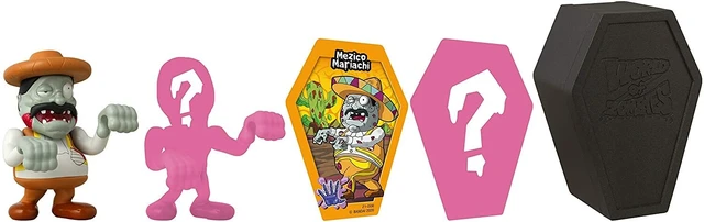 Alt view image 4 of 5 - Bandai World of Zombies 2-Pack 2.5" Figure Mezico Mariachi and Secret Figure