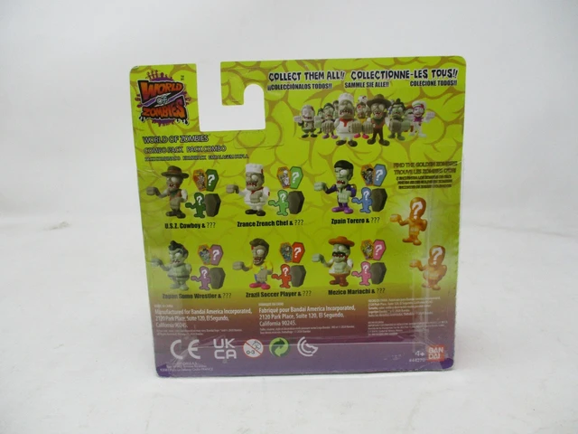 Alt view image 5 of 5 - Bandai World of Zombies 2-Pack 2.5" Figure Mezico Mariachi and Secret Figure
