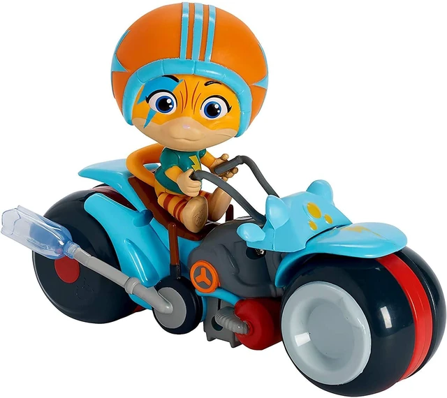 Main image of Bandai Namco - 44 Cats Vehicle with 3" Figure, Lampo Vehicle (ID88082)