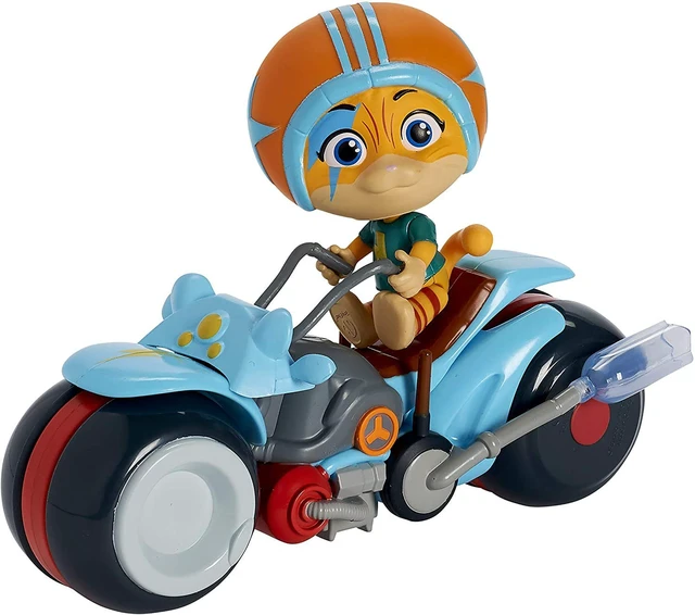 Alt view image 4 of 7 - Bandai Namco - 44 Cats Vehicle with 3" Figure, Lampo Vehicle (ID88082)