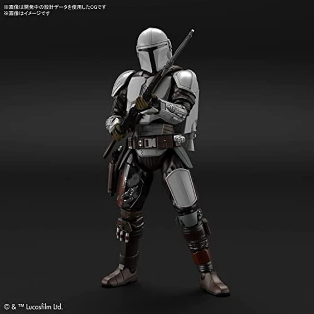 Alt view image 2 of 4 - Bandai Hobby - The Mandalorian - Mandalorian Beskar Armor, Bandai Spirits 1/12 Star Wars Model Kit