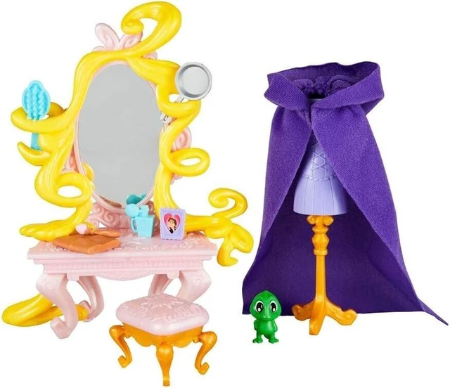 Alt view image 4 of 4 - Disney Tangled the Series Rapunzel's Bedroom Vanity