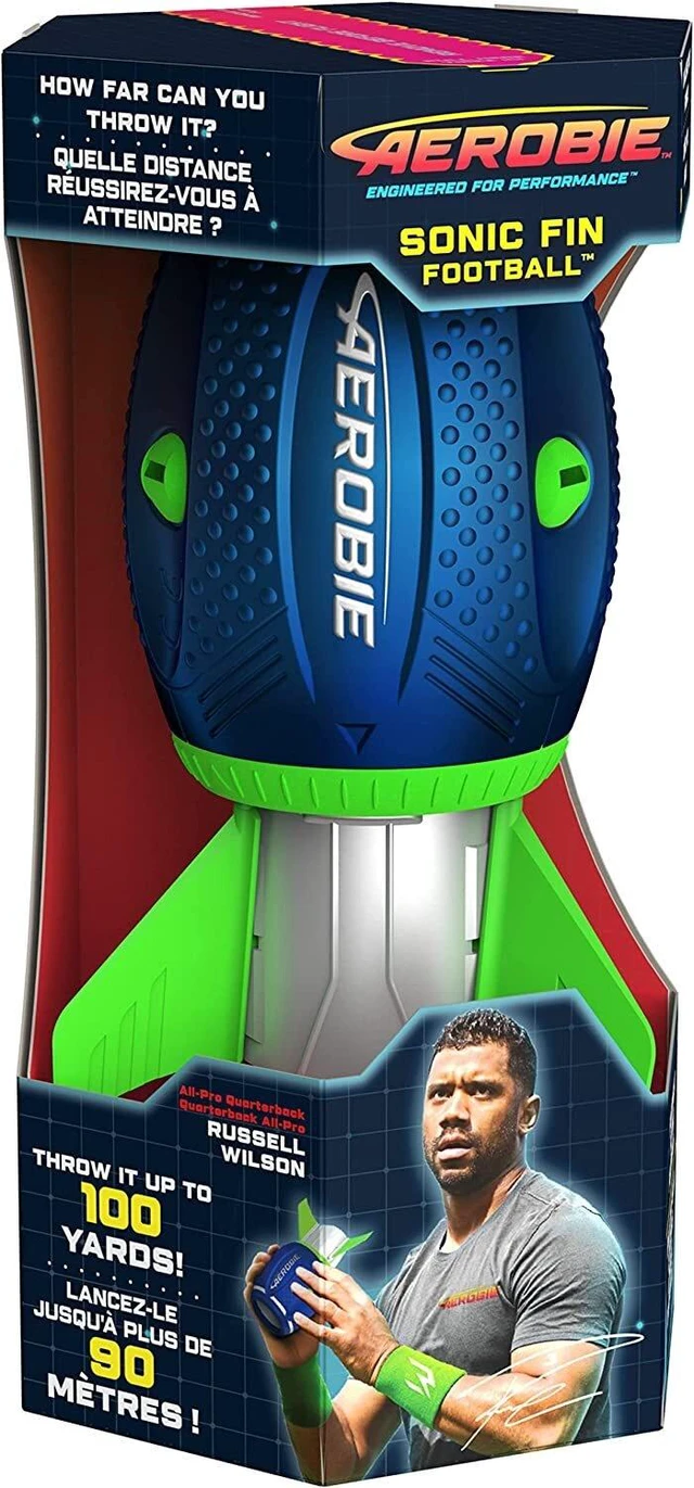 Main image of Aerobie Sonic Fin Football, Aerodynamic High Performance Football Toy, Outdoor G