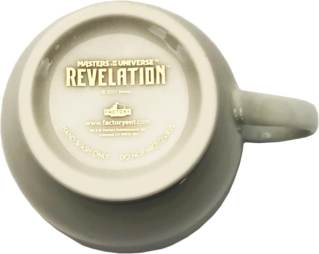 Alt view image 3 of 6 - Masters of The Universe Revelation Castle Grayskull Crest Porcelain Cup & Saucer