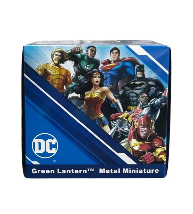 Alt view image 5 of 6 - Justice League Green Lantern Metal Miniature - SDCC 2023 Exclusive -New in Box