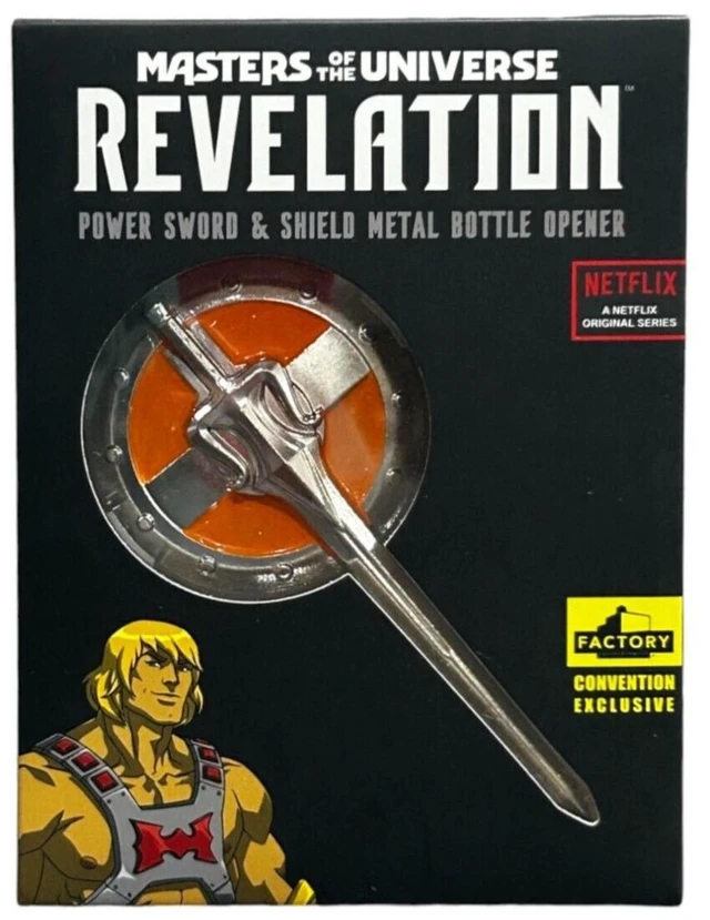 Main image of Master Of The Universe Sword and Shield Bottle Opener