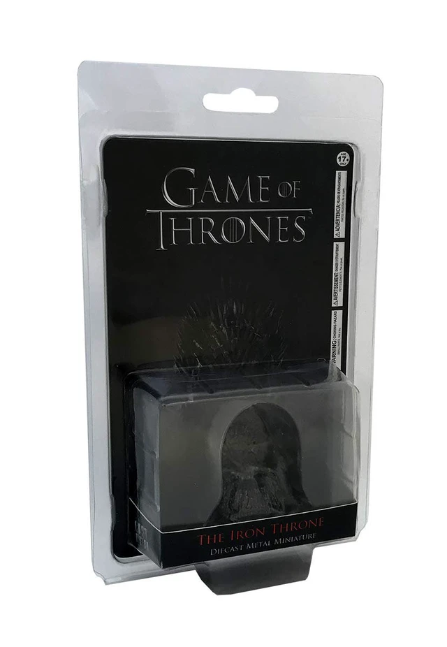 Alt view image 2 of 3 - Kuzos Game of Thrones Iron Throne 2-Inch Mini Replica