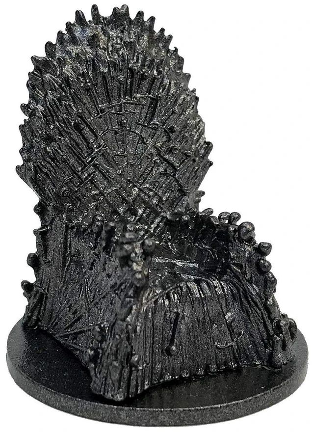 Main image of Kuzos Game of Thrones Iron Throne 2-Inch Mini Replica