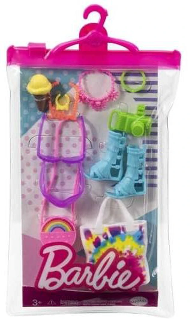 Alt view image 2 of 3 - Barbie Accessories Neon Festival Pack With 11 Storytelling Pieces For Barbie Dolls