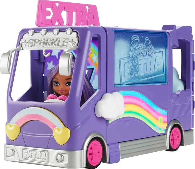 Alt view image 2 of 6 - Barbie Extra Mini Minis Vehicle Playset, Tour Bus