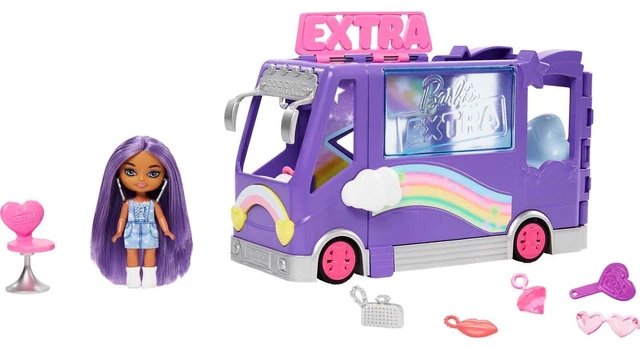 Alt view image 3 of 6 - Barbie Extra Mini Minis Vehicle Playset, Tour Bus