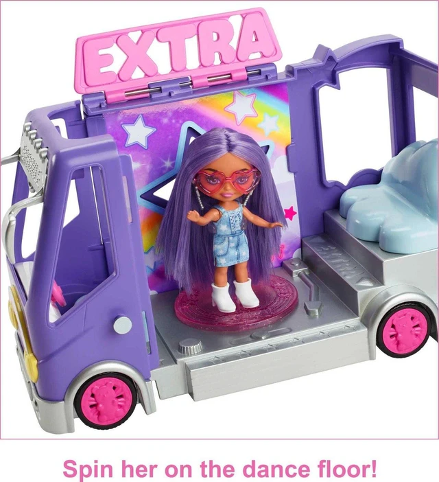 Alt view image 5 of 6 - Barbie Extra Mini Minis Vehicle Playset, Tour Bus