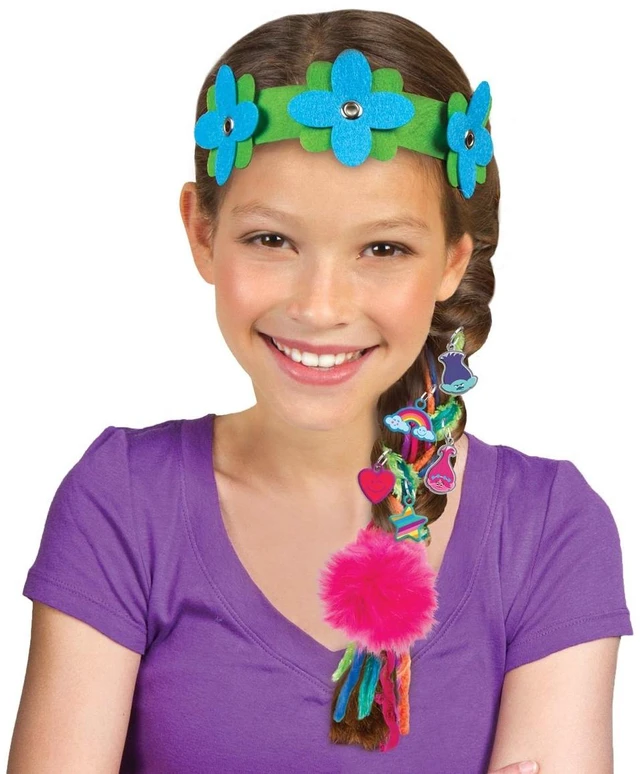 Alt view image 3 of 5 - Trolls Hair Accessory Kit
