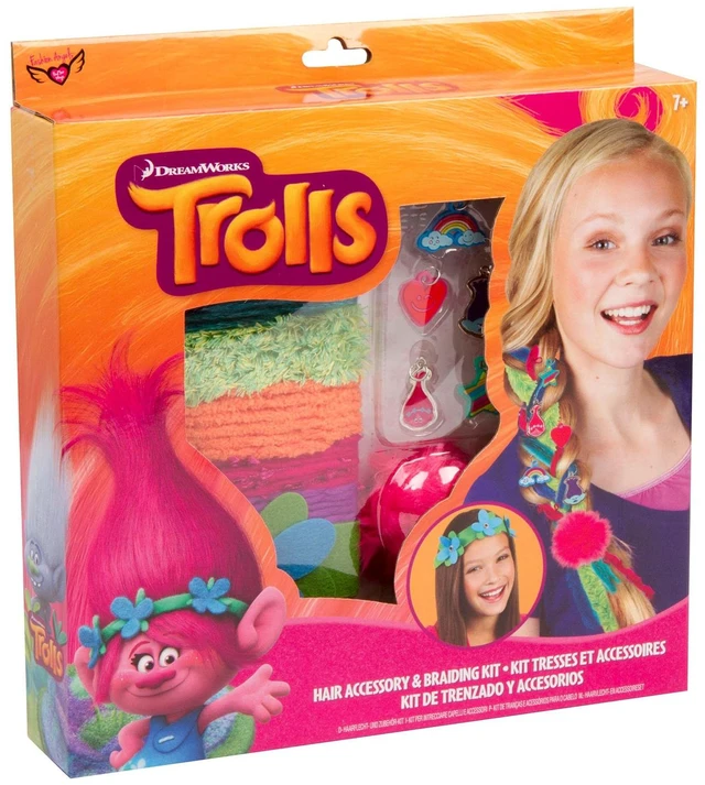 Alt view image 5 of 5 - Trolls Hair Accessory Kit