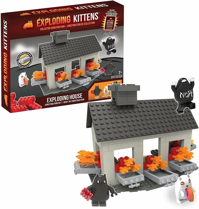 Main image of Exploding Kittens - House Scene (317 pieces)