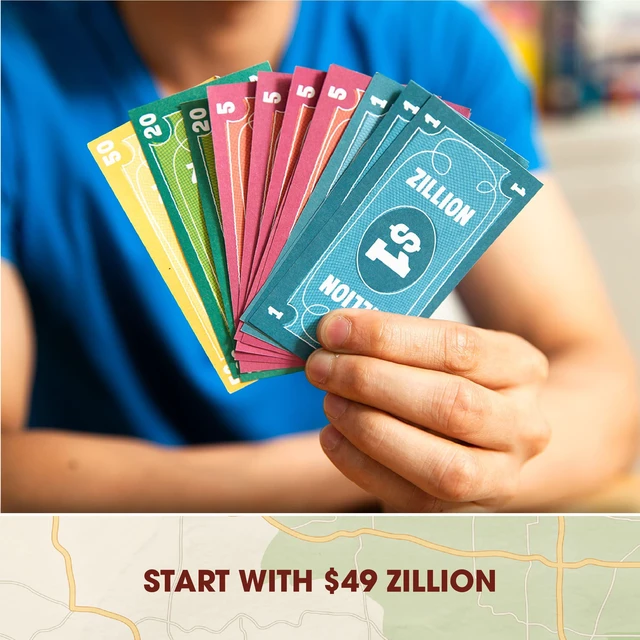 Alt view image 2 of 7 - Zillionaires Road Trip USA: Family Board Game for Kids and Adults, Board Games for Families, Best New Board Games, Great For 2 5 Players