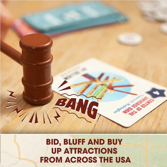 Alt view image 3 of 7 - Zillionaires Road Trip USA: Family Board Game for Kids and Adults, Board Games for Families, Best New Board Games, Great For 2 5 Players