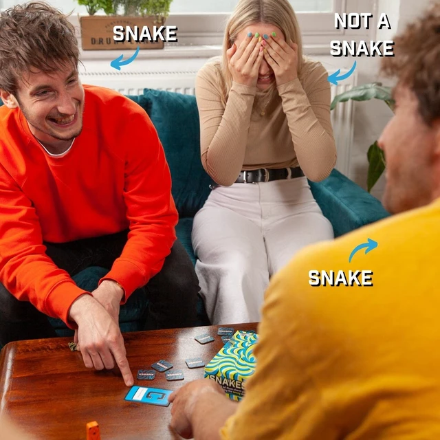 Alt view image 4 of 7 - Big Potato Snakes: A Slippery Social Deduction Game for Families and Adults | Perfect for Game Night
