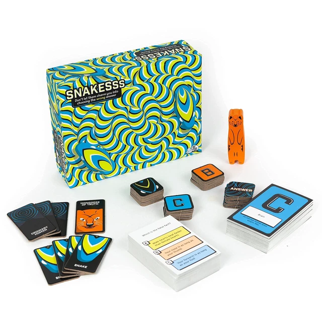 Alt view image 6 of 7 - Big Potato Snakes: A Slippery Social Deduction Game for Families and Adults | Perfect for Game Night