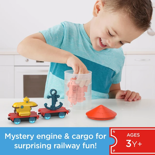 Alt view image 3 of 7 - Thomas & Friends Mystery Toy Trains Collection, Color Reveal Engines with Color-Changing Action & Cargo for Kids Ages 3+ Years, Each Sold Separately